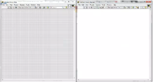 تراز کردن پنجره ها در LabView