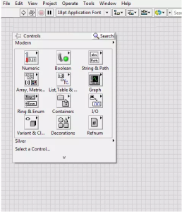 توضیحات front panel