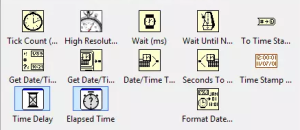 جعبه ابزار زمان بندی در LabVIEW