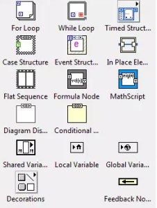 حلقه ها در LabView