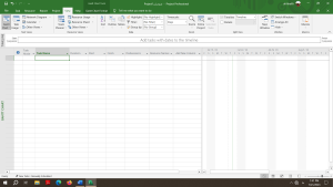بخش change working time در نرم افزار msp