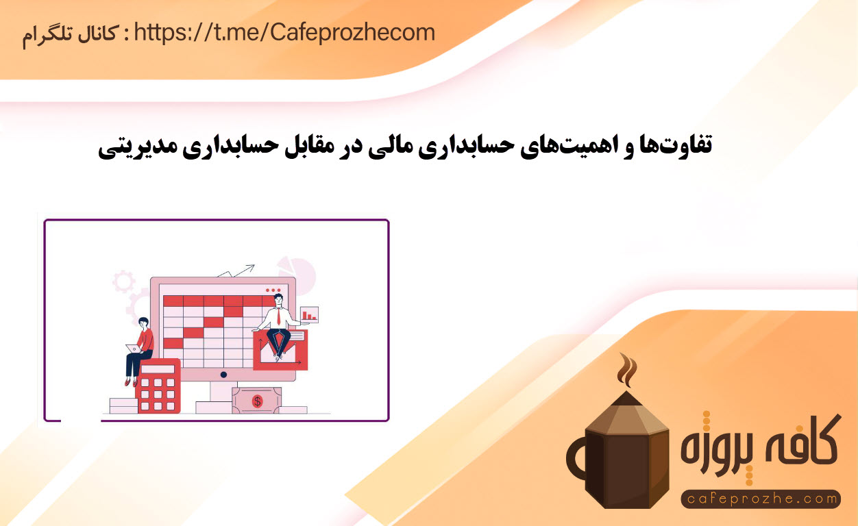 تفاوت‌ها و مسائل حسابداری مالی در مقابل حسابداری مدیریتی
